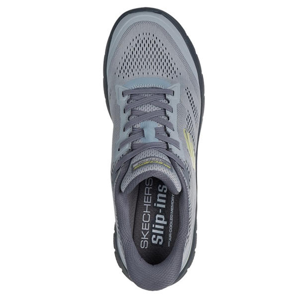 Grey - Skechers - Men's Slip On Trainers