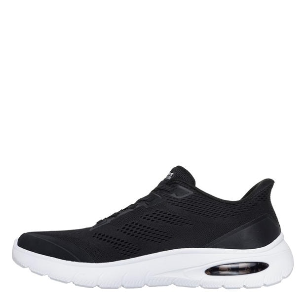 Black - Skechers - Men's Slip On Trainers