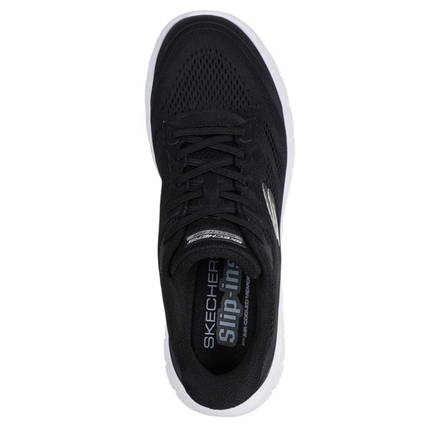 Black - Skechers - Men's Slip On Trainers