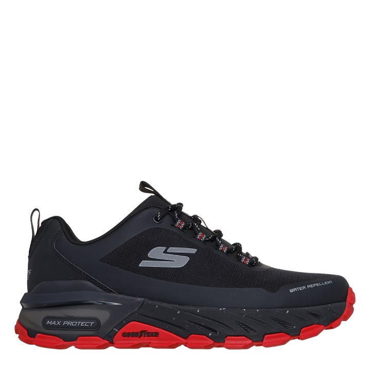Skechers Men's Black Low-Top Trainers in Size 8, Sports Direct