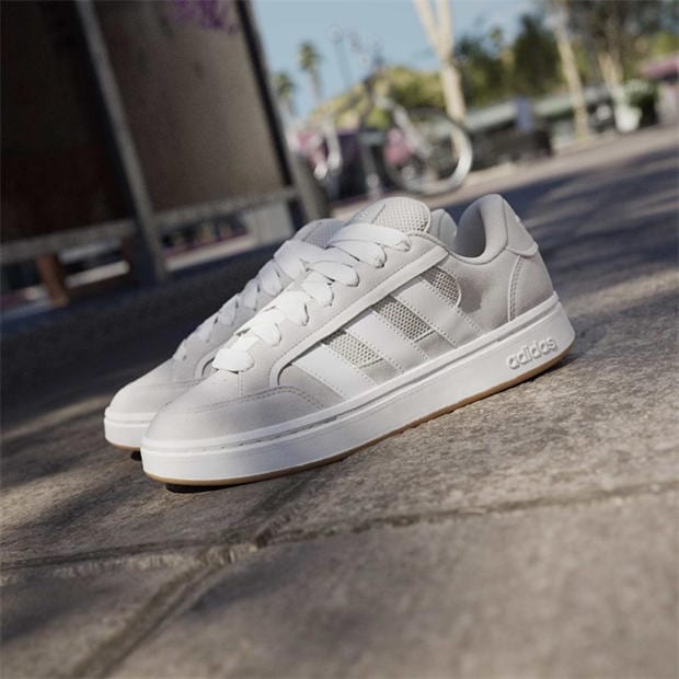 Alumina/Wht/Gum - adidas - Men's Gc Alpha Low-Top Trainers