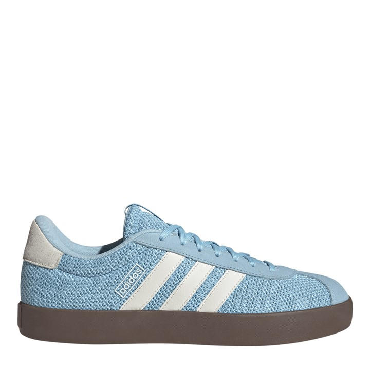 Adidas Men's Blue Vl Court 3.0 Low-Top Trainers in Size 7, Sports Direct