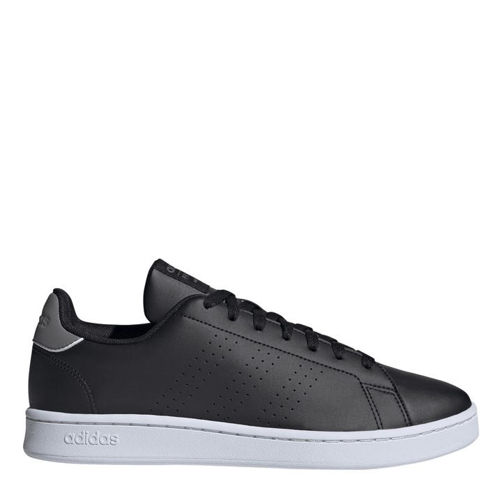 Adidas Men's Black Advantage Low-Top Trainers in Size 6.5, Sports Direct
