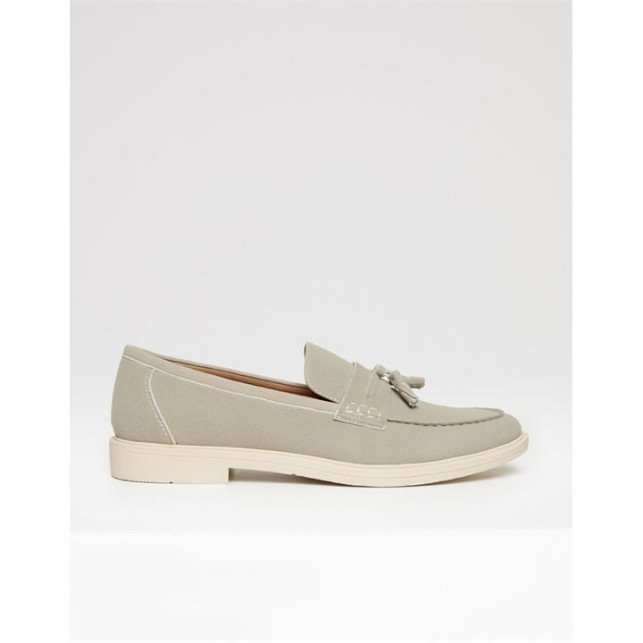 Threadbare Men's Neutral Alistair Loafer in Size 12, Sports Direct