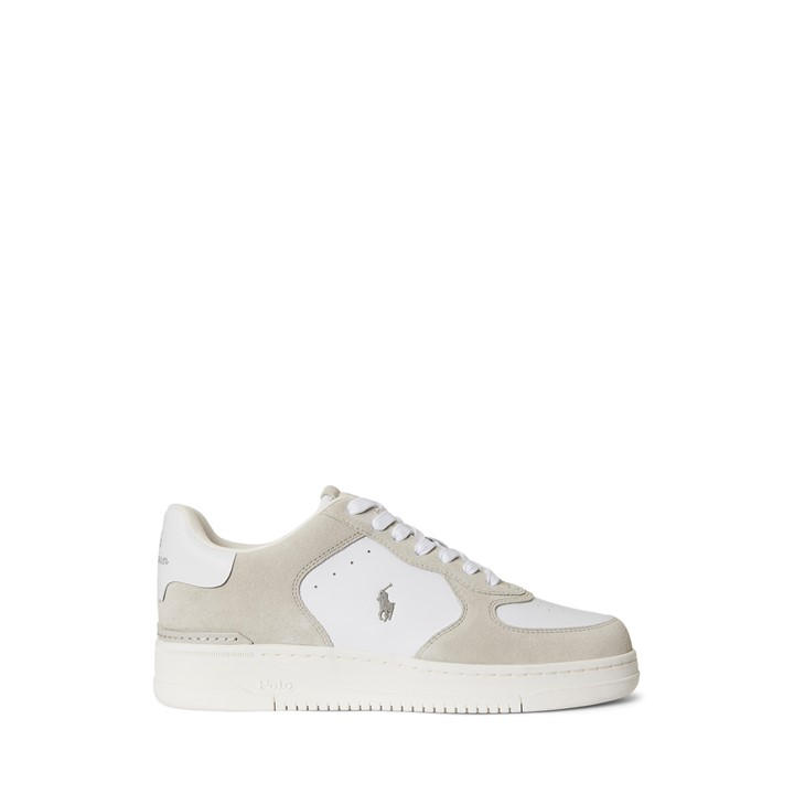 Polo Ralph Lauren Men's Grey Court Trainers in Size 10, Sports Direct