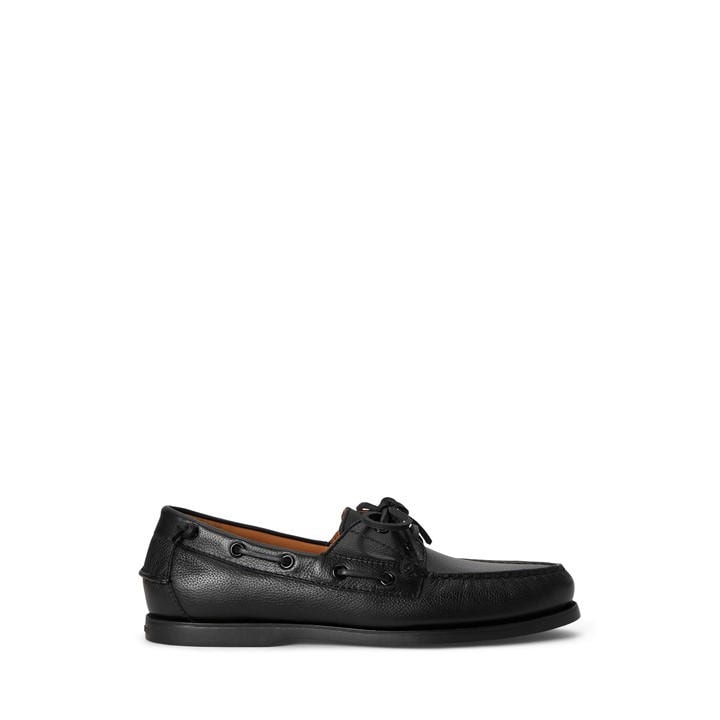 Polo Ralph Lauren Men's Black Merton Boat Shoes in Size 10, Sports Direct