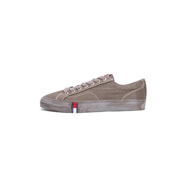 Dusty Brown - Tommy Jeans - Men's Court Trainers