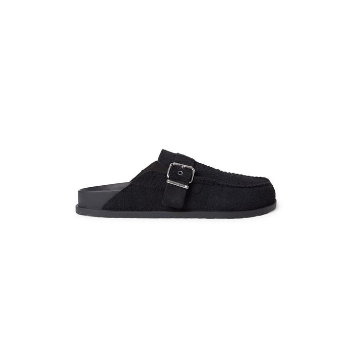 Tommy Jeans Men's Black Flat Mules in Size 10, Sports Direct