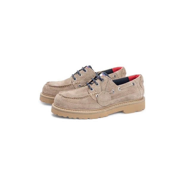 Dusty brown - Tommy Jeans - Men's Boat Shoes