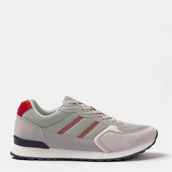 Donnay Men's Grey Bob Trainers in Size 9.5, Sports Direct