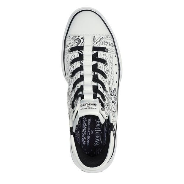 White/Black - Skechers - Men's Low-Top Trainers