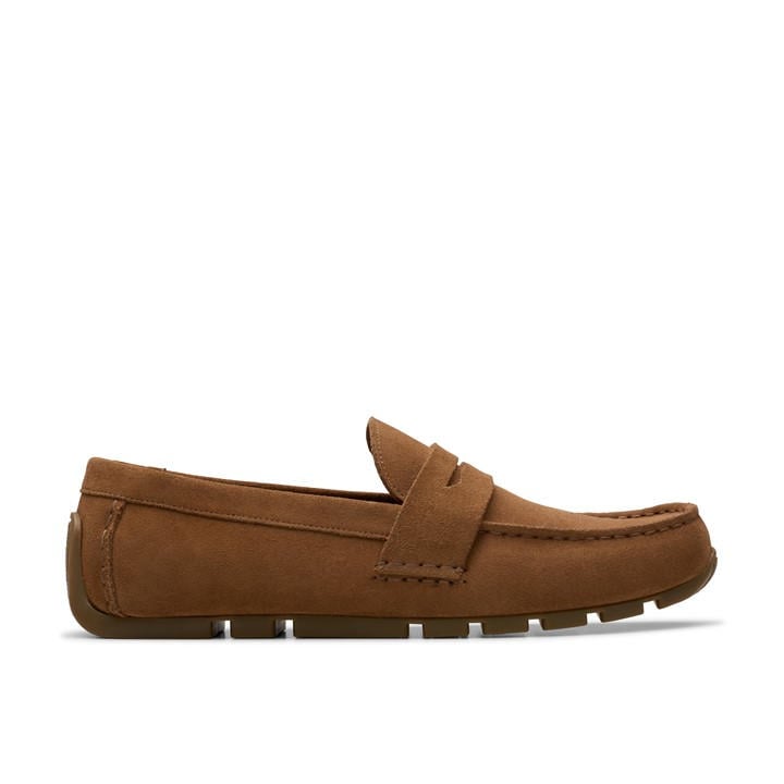 Clarks Men's Brown Loafers in Size 11, Sports Direct