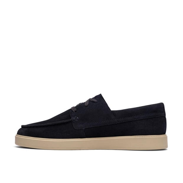 Navy Suede - Clarks - Men's Boat Shoes