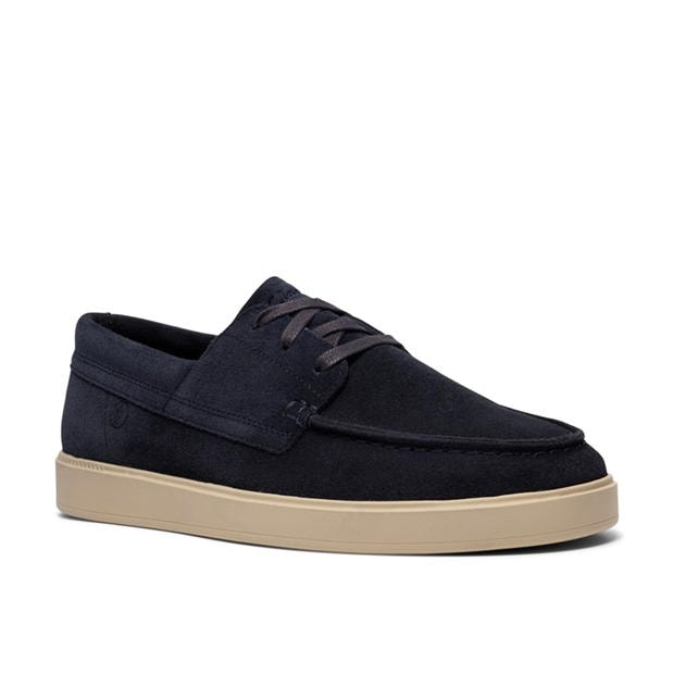 Navy Suede - Clarks - Men's Boat Shoes