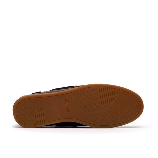 Brown Leather - Clarks - Men's Boat Shoes