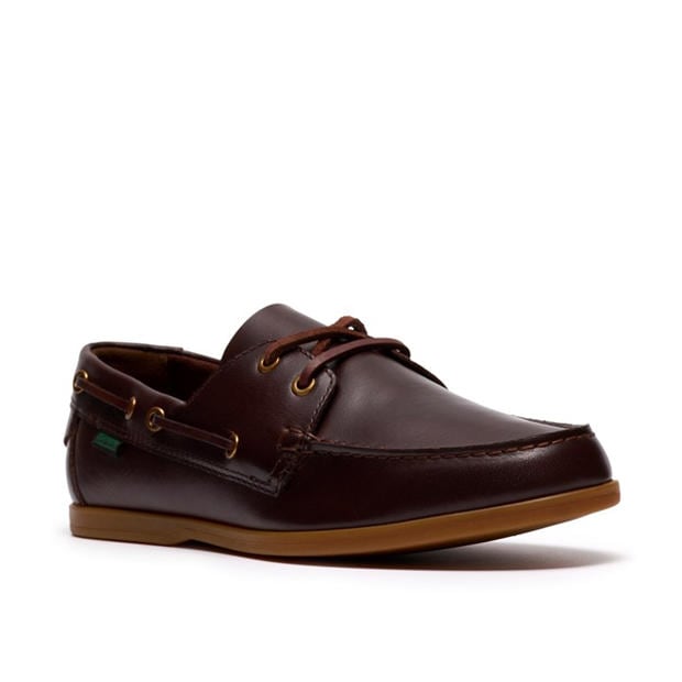 Brown Leather - Clarks - Men's Boat Shoes