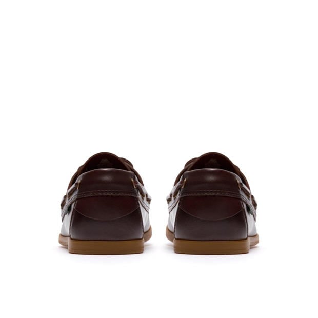 Brown Leather - Clarks - Men's Boat Shoes