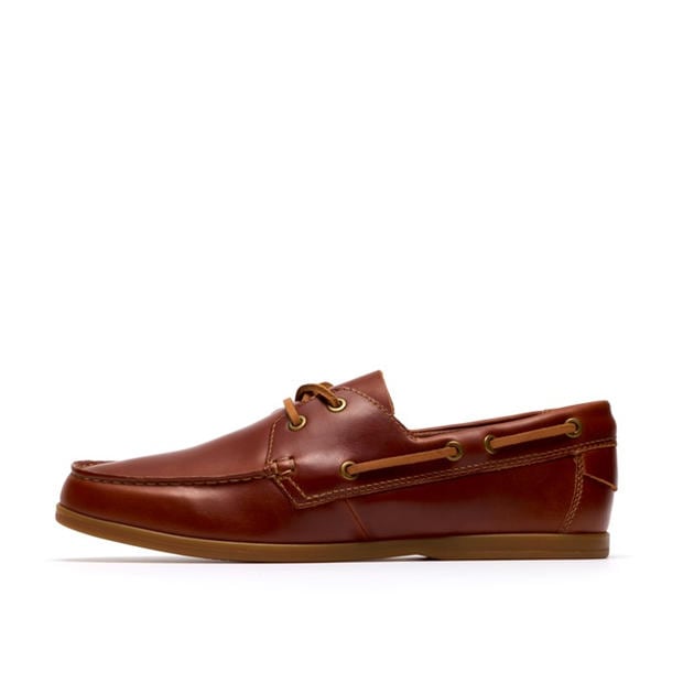 Tan Leather - Clarks - Men's Boat Shoes