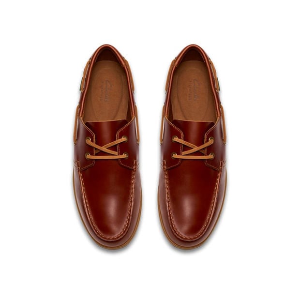 Tan Leather - Clarks - Men's Boat Shoes