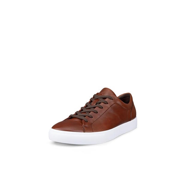 Cognac - Ecco - Men's Court Trainers