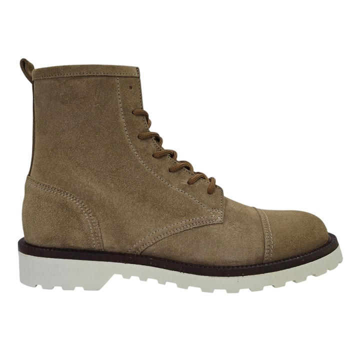 Firetrap Men's Beige Wiland Suede Ankle Hiker Rugged Boots in Size 10, Sports Direct