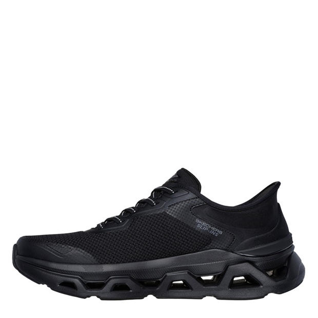 Triple Black - Skechers - Slip-Ins Mesh Lace-Up Sneaker W Ai Slip On Trainers Mens