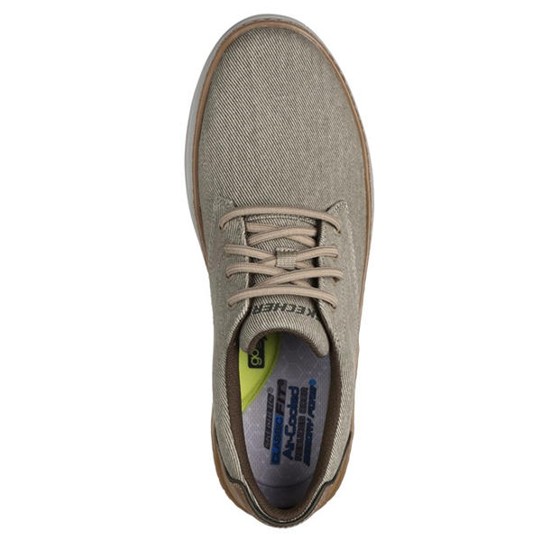 Khaki - Skechers - Hyland - Ratner Low-Top Trainers Mens