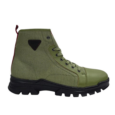 Firetrap - Men's Lucas Leather Ankle Lace Up Hiker Rugged Boots