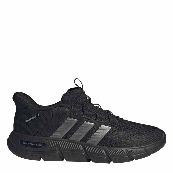 Adidas Men's Black Cloudfoam Flx in Size 5, Sports Direct