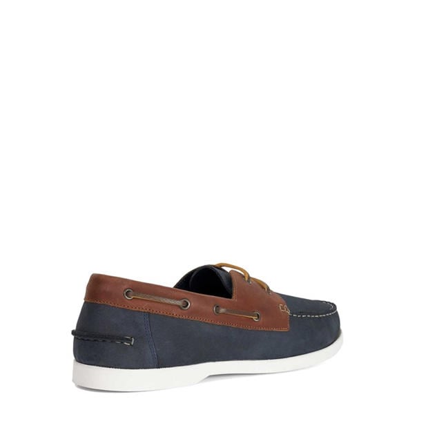 NAVY - Dune London - Men's Boat Shoes