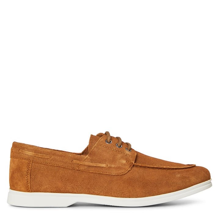 Dune London Men's Brown Boat Shoes in Size 9, Sports Direct