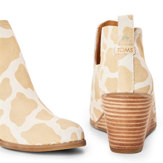 White - Toms - Kallie Boot Ladies
