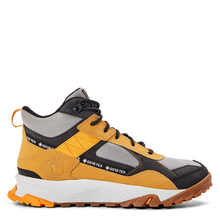 Timberland Men's Brown Mid Waterproof Hiking Lace Up Boots in Size 7.5, Sports Direct