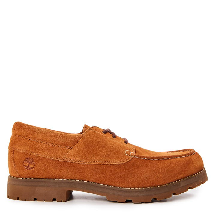 Timberland Men's Brown Boat Shoes in Size 7.5, Sports Direct