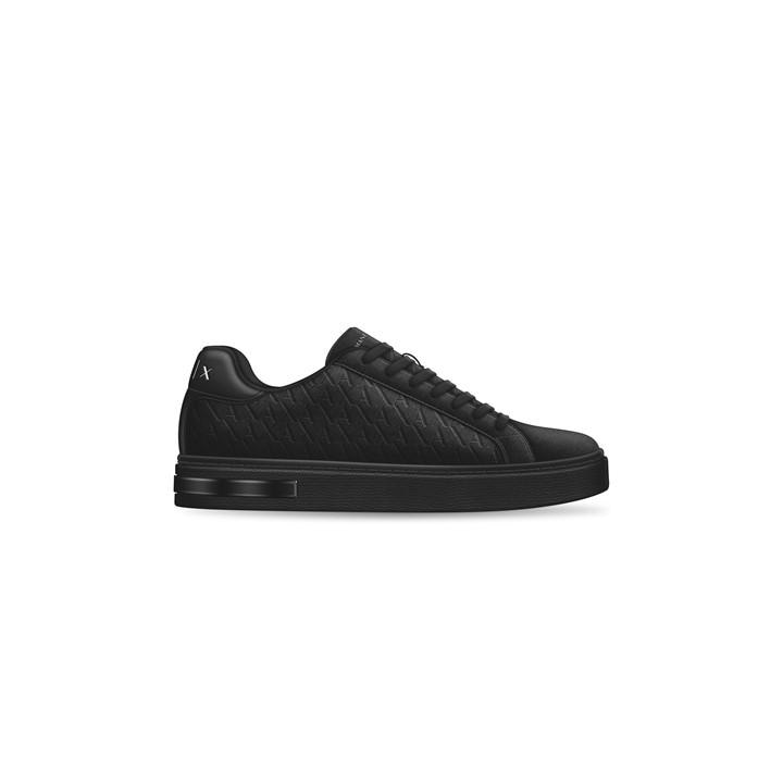 Armani Exchange Men's Black Sneaker in Size 10, Sports Direct
