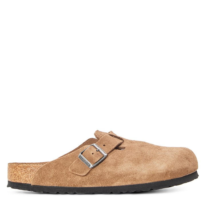 Birkenstock Men's Brown Boston Leve Clogs in Size 7.5, Sports Direct