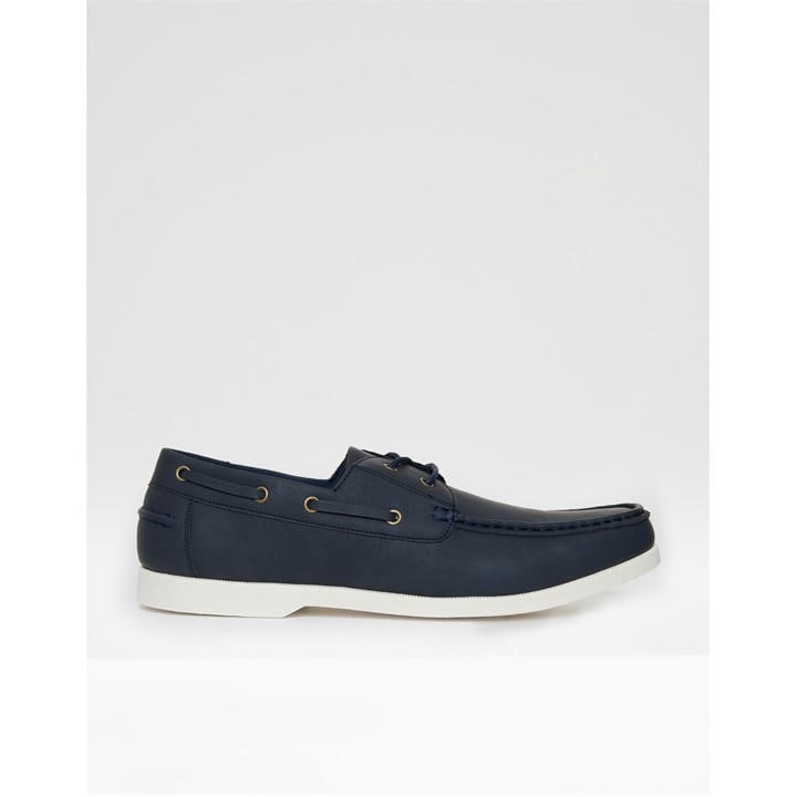Threadbare Men's Blue Archery Boat Shoes in Size 9, Sports Direct