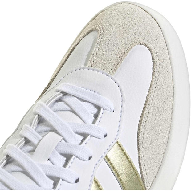Ftwr White/Gold - adidas - Men's Barreda Low-Top Trainers