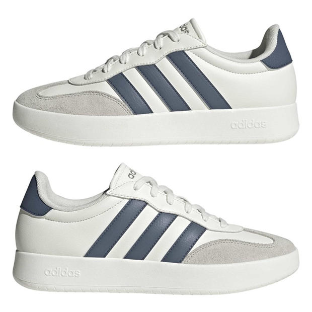 Off White/Prelo - adidas - Men's Barreda Low-Top Trainers
