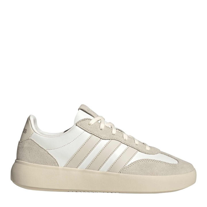 Adidas Men's White Barreda Decode Lux Low-Top Trainers in Size 9.5, Sports Direct