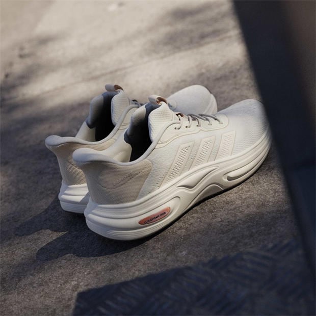 Wonder White - adidas - Men's Cloudfoam Cuxxion Rapidfit Slip On Trainers