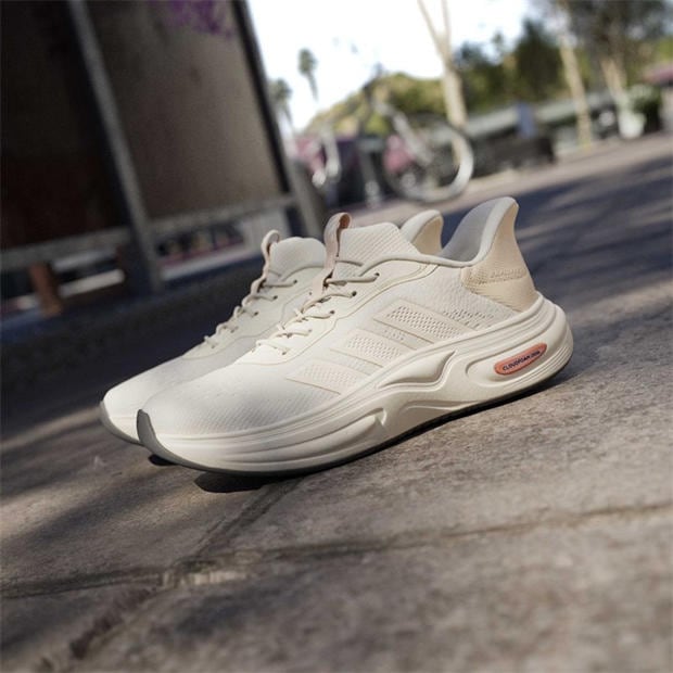 Wonder White - adidas - Men's Cloudfoam Cuxxion Rapidfit Slip On Trainers