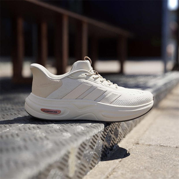 Wonder White - adidas - Men's Cloudfoam Cuxxion Rapidfit Slip On Trainers