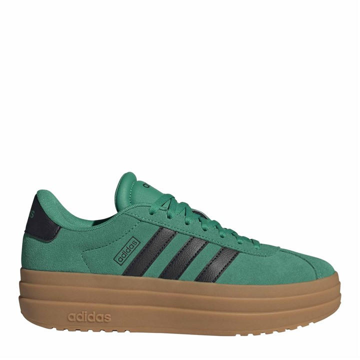 Adidas Women's Green Vl Court Bold in Size 6, Sports Direct