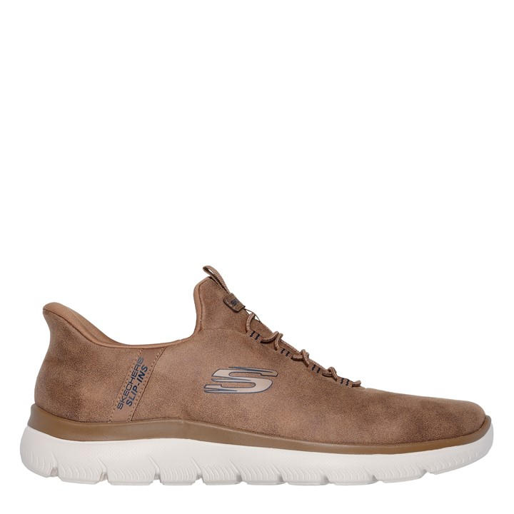 Skechers Men's Brown Slip-Ins: Summits - High Range in Size 9.5, Sports Direct