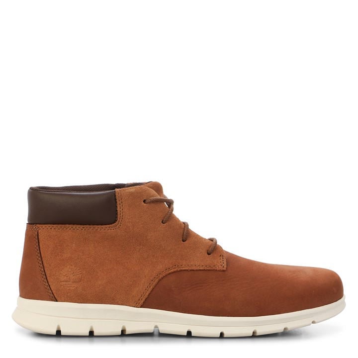 Timberland Men's Brown Graydon Leather Chukka Argan Oil Boots in Size 9, Sports Direct