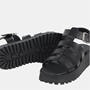 Black - Jack Wills - Gladiator Sandals Womens