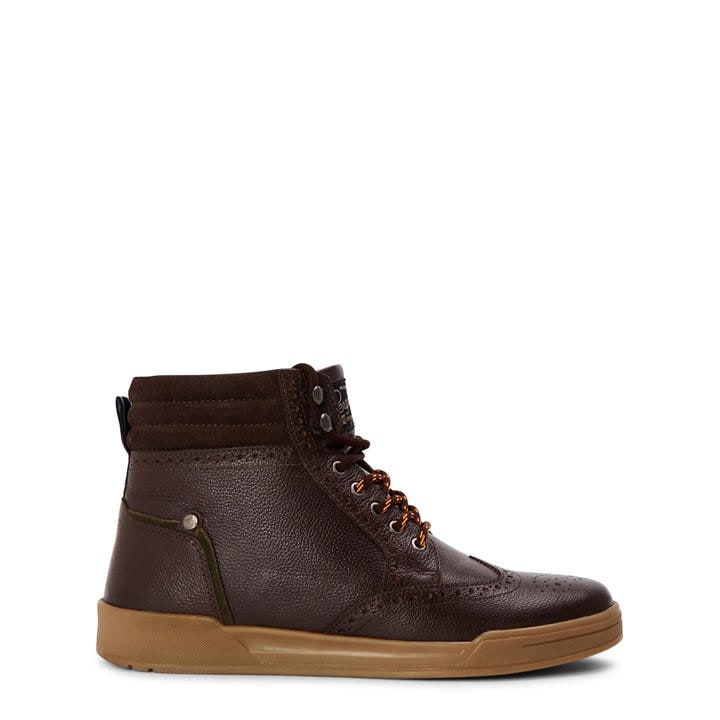 Original Penguin Men's Brown Military Chukka Boots in Size 7, Sports Direct