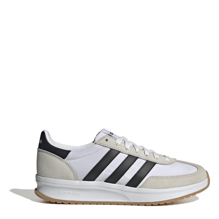 Adidas Men's White Run 70S 2.0 Low-Top Trainers in Size 8.5, Sports Direct