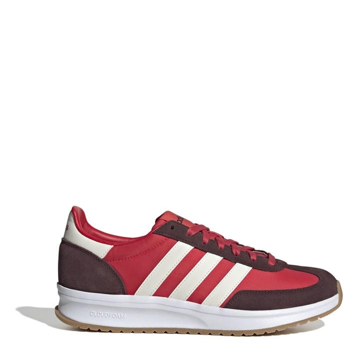 Adidas Men's Red Run 70S 2.0 Low-Top Trainers in Size 10, Sports Direct